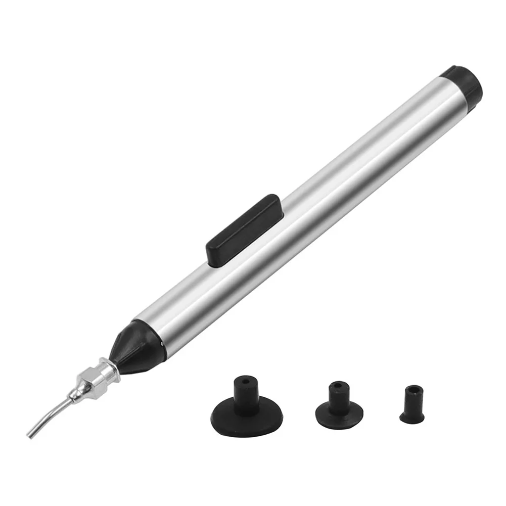 1set Chip Picking Pen IC SMD Vacuum Sucking Suction Pen Suction Header Remover Sucker Pump Tweezers Soldering Tool Parts
1set Chip Picking Pen IC SMD Vacuum Sucking Suction Pen Suction Header Remover Sucker Pump Tweezers Soldering Tool Parts