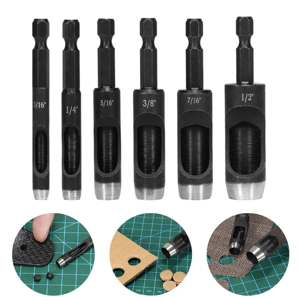 Hollow Hole Punches For Electric Drill Punching Tool for Leather Craft Create Clean and Precise Holes in Various Materials!
Hollow Hole Punches For Electric Drill Punching Tool for Leather Craft Create Clean and Precise Holes in Various Materials!