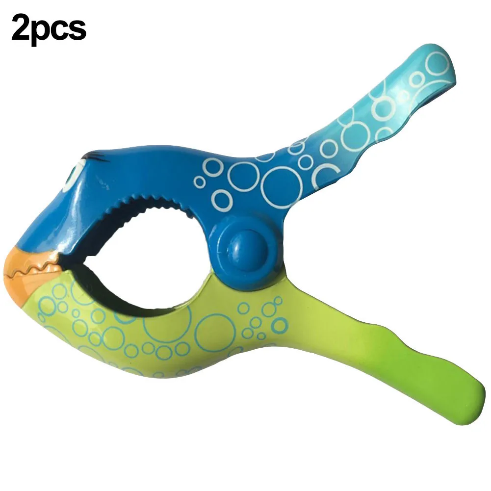 2 Pcs Large Bright Colour Clothes Clip Animal Shape Plastic Beach Towel Pegs Clothespin Clips To Sunbed Towel Clip Beach Clip 
2 Pcs Large Bright Colour Clothes Clip Animal Shape Plastic Beach Towel Pegs Clothespin Clips To Sunbed Towel Clip Beach Clip