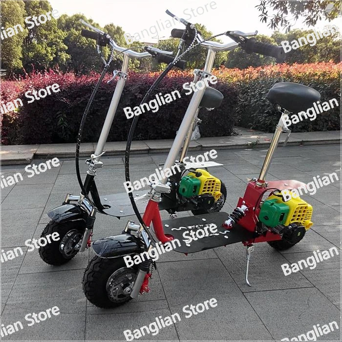 Two-stroke Foldable Gasoline Scooter Scooter High-speed Two-wheeled Fuel Scooter Children's Toy DIY Modified Motorcycle
Two-stroke Foldable Gasoline Scooter Scooter High-speed Two-wheeled Fuel Scooter Children's Toy DIY Modified Motorcycle