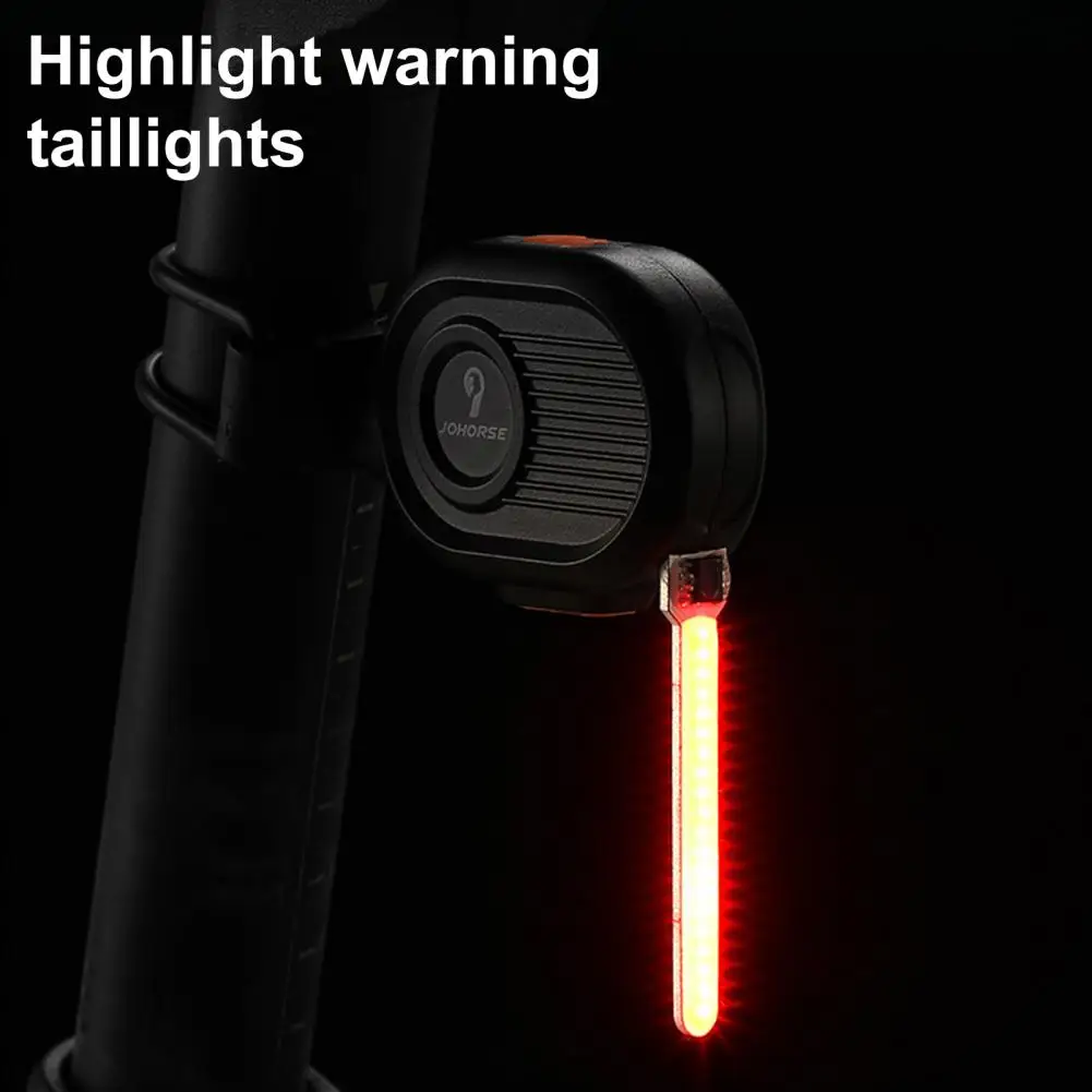 

Night Riding Safety Light with Convenient Type-C Charging Multiple Light Modes Cycling Rear Warning Light Cycling Taillight