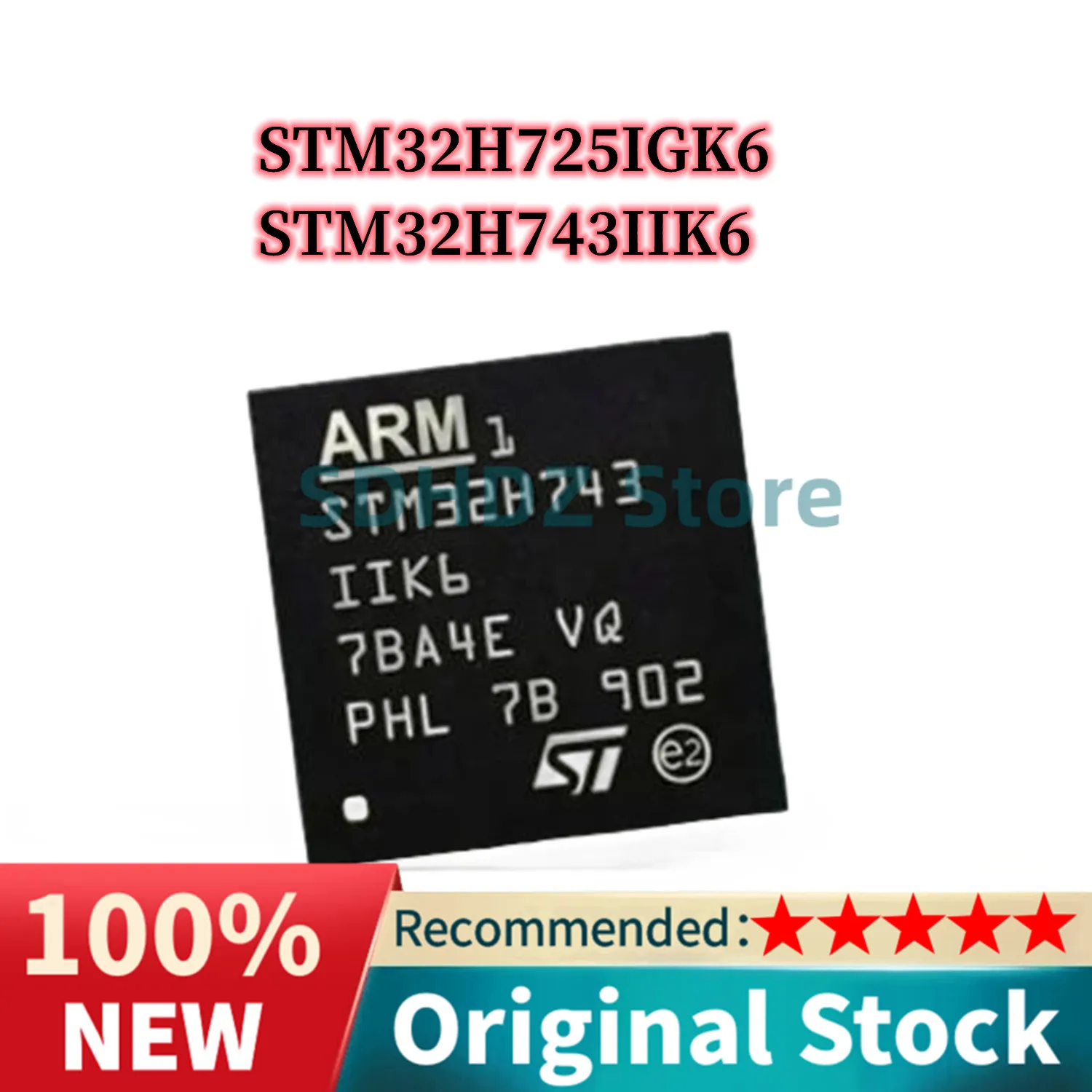STM32H725IGK6 STM32H743IIK6 STM32H725IG STM32H743II STM32H725 STM32H743 STM32H STM32 STM IC MCU Chip BGA176 100% New Original
STM32H725IGK6 STM32H743IIK6 STM32H725IG STM32H743II STM32H725 STM32H743 STM32H STM32 STM IC MCU Chip BGA176 100% New Original