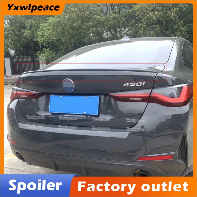 M Style ABS Glossy Black Rear Trunk Lip Spoiler Car Accessories For Bmw 4 Series G26 Gran Coupe 4-Door Sedan 2021-2022
M Style ABS Glossy Black Rear Trunk Lip Spoiler Car Accessories For Bmw 4 Series G26 Gran Coupe 4-Door Sedan 2021-2022