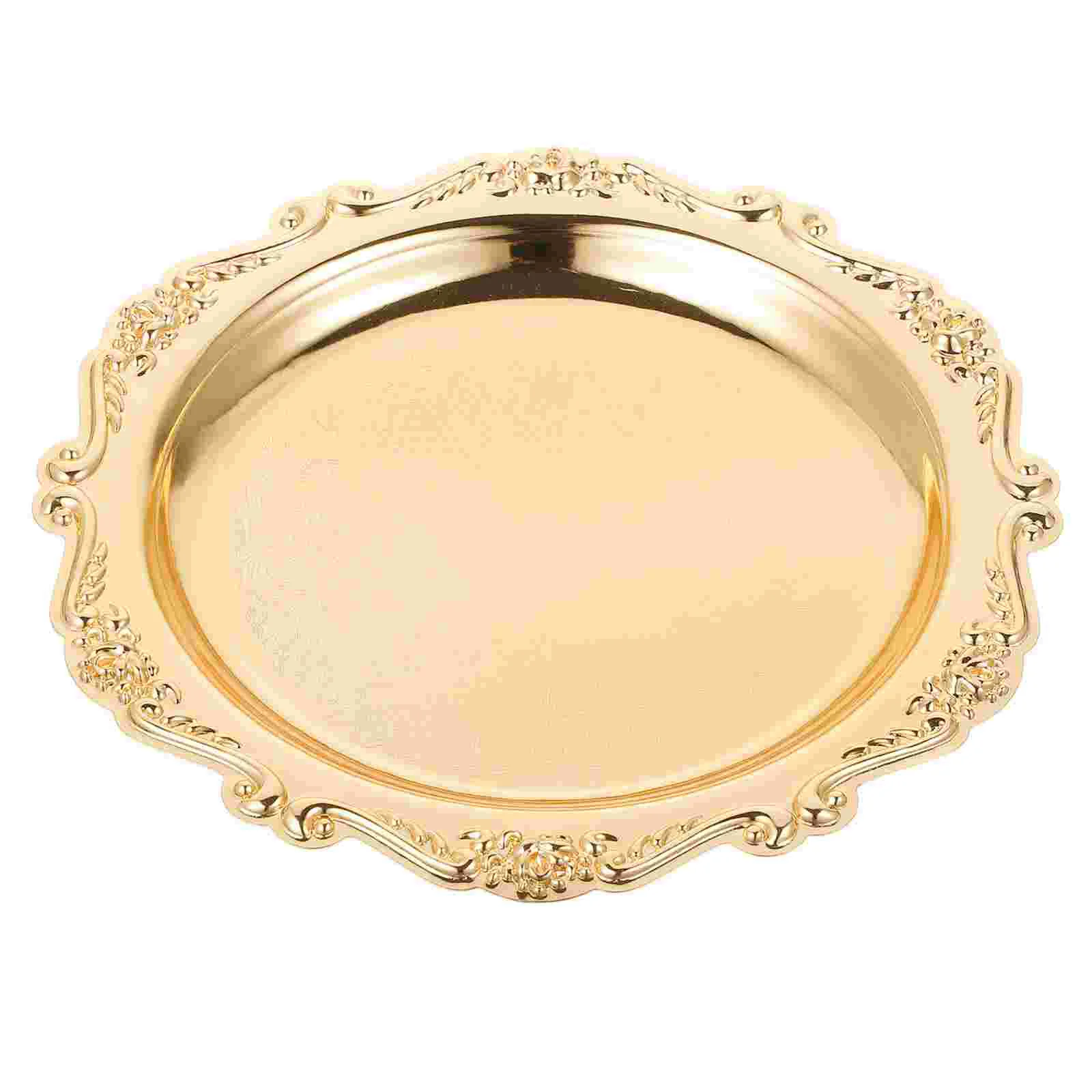 Iron Cake Pan Serveware for Entertaining Restaurant Serving Tray Dressers Coffee Table Dessert Dish Breakfast Cheese
Iron Cake Pan Serveware for Entertaining Restaurant Serving Tray Dressers Coffee Table Dessert Dish Breakfast Cheese
