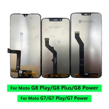 G10 LCD et Écran Tactile Digitizer Pièces D'assemblage Pour Moto G30 G100 G7 G8 Puissance G9 Plus Écran Tactile D'affichage À CRISTAUX LIQUIDES=