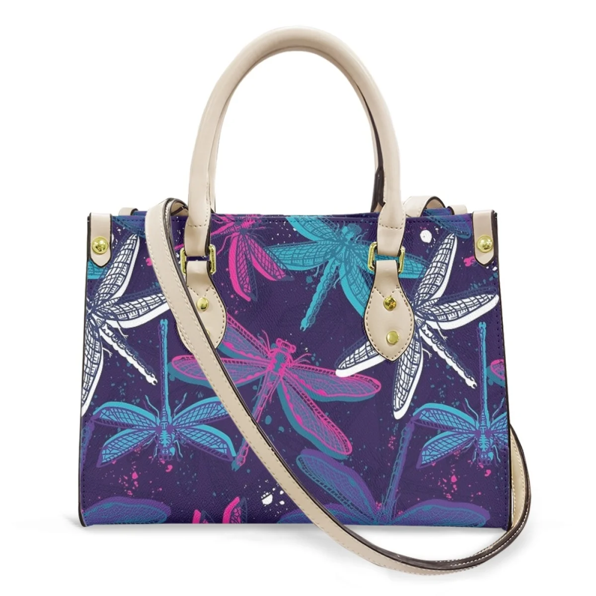 Belidome Blue Dragonfly Print Luxury Women Fashion Handbags Wallet Tote Bag Shoulder Bag Top Handle Satchel Purse Sac A Main
Belidome Blue Dragonfly Print Luxury Women Fashion Handbags Wallet Tote Bag Shoulder Bag Top Handle Satchel Purse Sac A Main