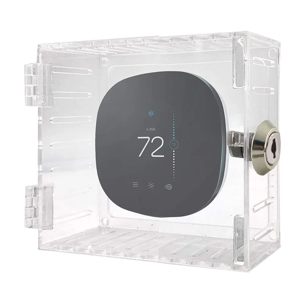 Effective Thermostat Lock Box Clear Cover Safeguards against Tampering and Damage Suitable for Homes and Offices
Effective Thermostat Lock Box Clear Cover Safeguards against Tampering and Damage Suitable for Homes and Offices