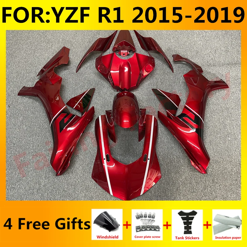 NEW ABS Motorcycle full Fairing Kit fit For YZF R1 2015 2016 2017 2018 2019 YFZ-R1 Bodywork Whole Fairings kits set red white
NEW ABS Motorcycle full Fairing Kit fit For YZF R1 2015 2016 2017 2018 2019 YFZ-R1 Bodywork Whole Fairings kits set red white