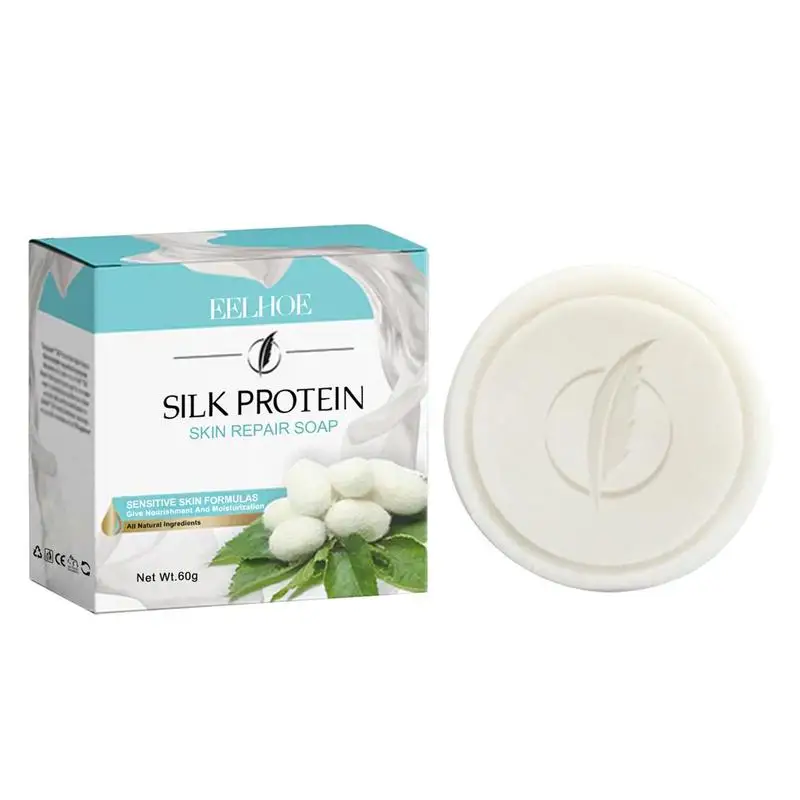 Silk Protein Skin Repair Soap Professional Brighten Body And Face Skin Soap Moisturizing Milk Protein Soap for Women and Girls
Silk Protein Skin Repair Soap Professional Brighten Body And Face Skin Soap Moisturizing Milk Protein Soap for Women and Girls
