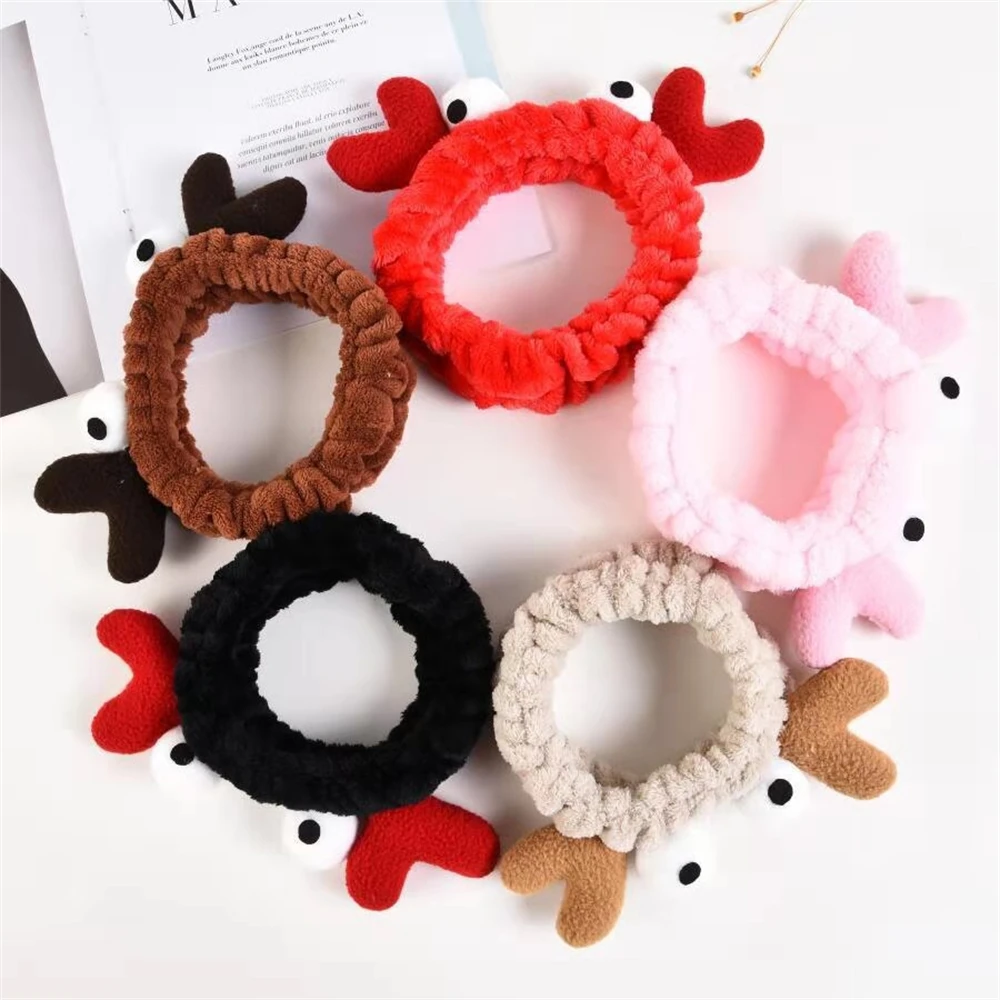 Autumn Winter Headbands Sweet Plush Deer Antler Hairband Trendy Women Makeup Bundled Hair Headdress Hair Accessories For Girls
Autumn Winter Headbands Sweet Plush Deer Antler Hairband Trendy Women Makeup Bundled Hair Headdress Hair Accessories For Girls