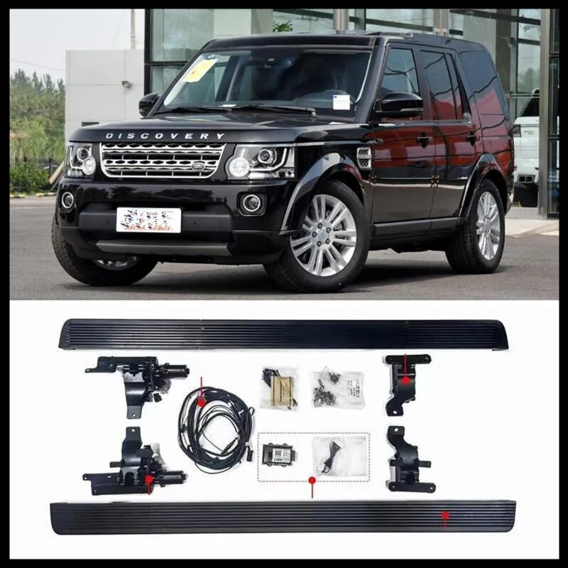 Электрический боковой ступенчатый двигатель для LAND ROVER Discovery 4 LR4 2010-2017, Автоматическая подножка, алюминиевые педали
Электрический боковой ступенчатый двигатель для LAND ROVER Discovery 4 LR4 2010-2017, Автоматическая подножка, алюминиевые педали