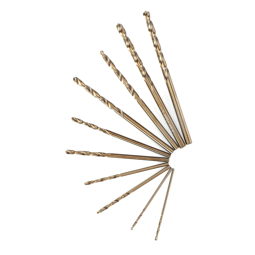 Brand New Durable High Quality Hot Sale Useful Drill Bit Drilling For Stainless Steel HSS-Co Kit M35 Tool 10pcs
Brand New Durable High Quality Hot Sale Useful Drill Bit Drilling For Stainless Steel HSS-Co Kit M35 Tool 10pcs