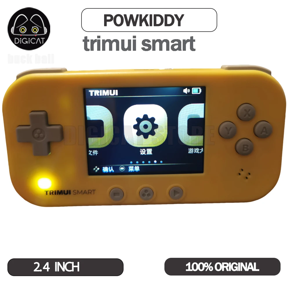 

Trimui Smart Retro Handheld Game Console Mini Portable Gamepad 2.4inch Ips Screen Nostalgia Gamepads With 15000 Games Kid's Gift