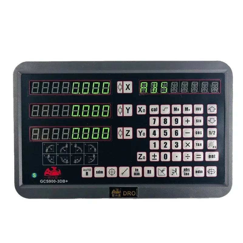2023 hxx digital readout 3 axis dro set GCS900-3DB+ and 3 pcs linear scale 1u 50-1000mm for vertical machining center
2023 hxx digital readout 3 axis dro set GCS900-3DB+ and 3 pcs linear scale 1u 50-1000mm for vertical machining center