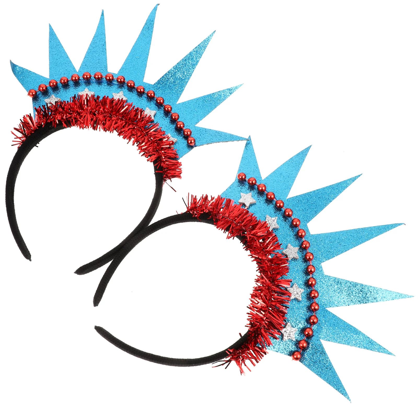 Statue Of Liberty Crown Headdress Creative Hair Accessories Party Hair Independence Day Valentines Day Party Headband
Statue Of Liberty Crown Headdress Creative Hair Accessories Party Hair Independence Day Valentines Day Party Headband