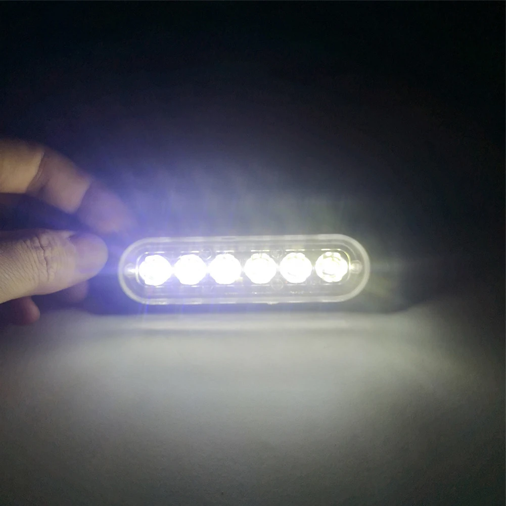 2pcs Truck 12V 24V 6SMD LED Strobe Light Grille Car Beacon Lamp Yellow White Strobe Lamp Aluminium LED Car Lights Accessories
2pcs Truck 12V 24V 6SMD LED Strobe Light Grille Car Beacon Lamp Yellow White Strobe Lamp Aluminium LED Car Lights Accessories
