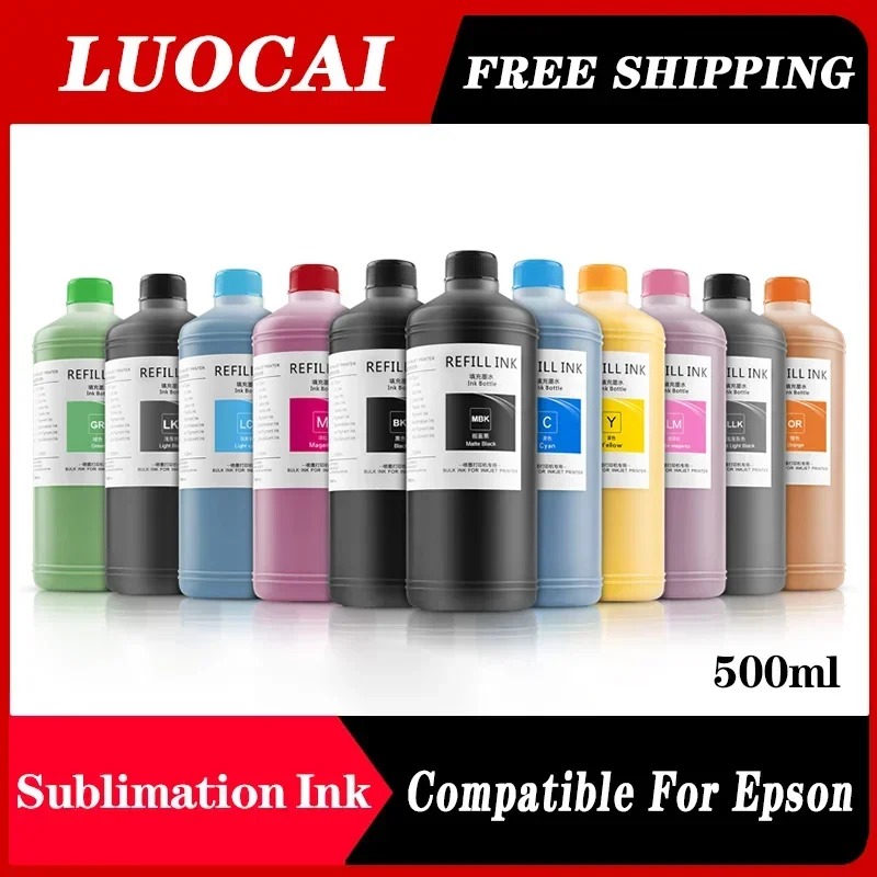 500ML Sublimation Ink Heat Transfer Ink For Epson 3800 3880 4800 4880 7700 9700 7800 7880 7600 9600 9800 9880 P800 T3270 T5270
500ML Sublimation Ink Heat Transfer Ink For Epson 3800 3880 4800 4880 7700 9700 7800 7880 7600 9600 9800 9880 P800 T3270 T5270
