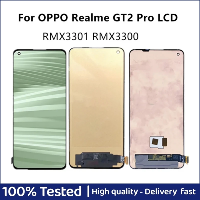 Amoled / TFT Black 6.7 Inch For OPPO Realme GT2 Pro RMX3301 RMX3300 LCD Display Touch Screen Digitizer Assembly Replace LCD
Amoled / TFT Black 6.7 Inch For OPPO Realme GT2 Pro RMX3301 RMX3300 LCD Display Touch Screen Digitizer Assembly Replace LCD