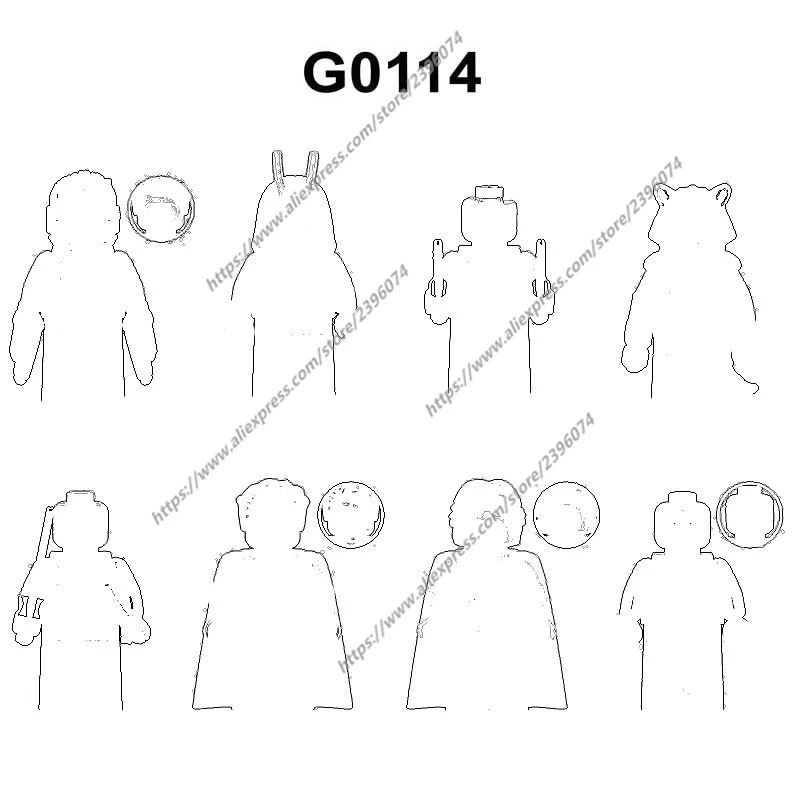 Фигурки-конструкторы G0114 GH0105 GH0106 GH0107 GH0108 GH0109 GH0110 GH0111 GH0112, 1 шт.
Фигурки-конструкторы G0114 GH0105 GH0106 GH0107 GH0108 GH0109 GH0110 GH0111 GH0112, 1 шт.
