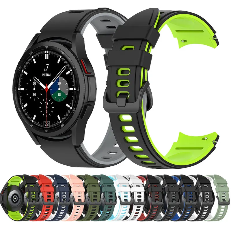 1pc Silicone Strap Band For Samsung galaxy watch 6 Replacement Band Wristbands For galaxy watch 4 40mm 44mm Correa Watch Belt
1pc Silicone Strap Band For Samsung galaxy watch 6 Replacement Band Wristbands For galaxy watch 4 40mm 44mm Correa Watch Belt