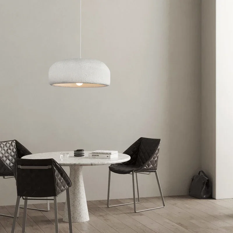 

Nordic Minimalist Wabi-Sabi Wind Led Pendant Lights Lustre Restaurant Bar Home Decor Dining Room Bedroom Hanging Light Fixture