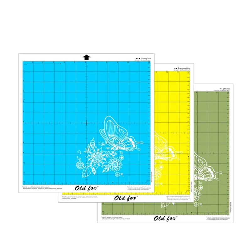 New 3pcs 12*12inch Replacement Cutting Mat Adhesive Non-slip Gridded Cutting Mats For Silhouette Cameo Cricut Cutting Machine
New 3pcs 12*12inch Replacement Cutting Mat Adhesive Non-slip Gridded Cutting Mats For Silhouette Cameo Cricut Cutting Machine