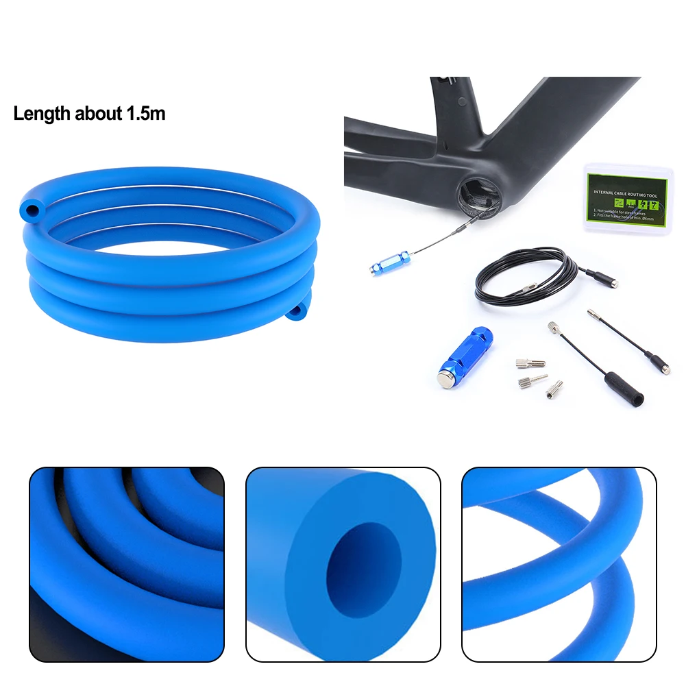 1.5M Bike Cable Cover Bike Frame Internal Housing Damper Cable Cover Internal Wire Sponge Pipe Bicycle Internal Cable Tool Set
1.5M Bike Cable Cover Bike Frame Internal Housing Damper Cable Cover Internal Wire Sponge Pipe Bicycle Internal Cable Tool Set