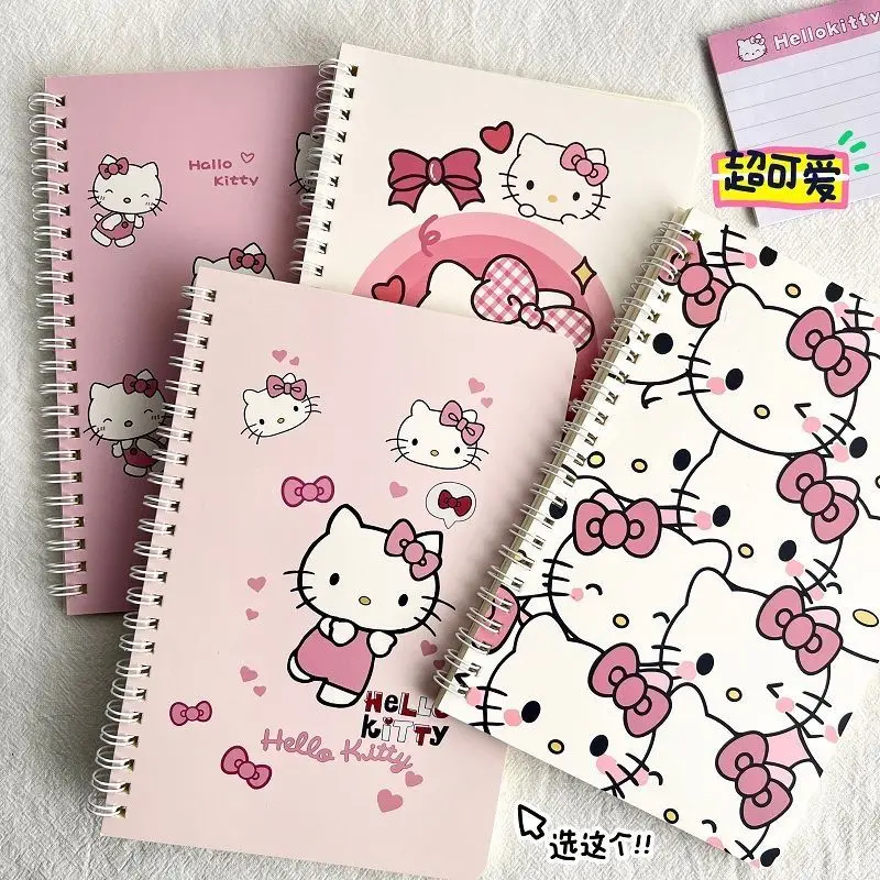 New Kawaii Hello Kitty Notebook Anime Cute Cartoon Notepad Pocket Notepad School Supplie Coil Book Thickened High Quality Paper
New Kawaii Hello Kitty Notebook Anime Cute Cartoon Notepad Pocket Notepad School Supplie Coil Book Thickened High Quality Paper