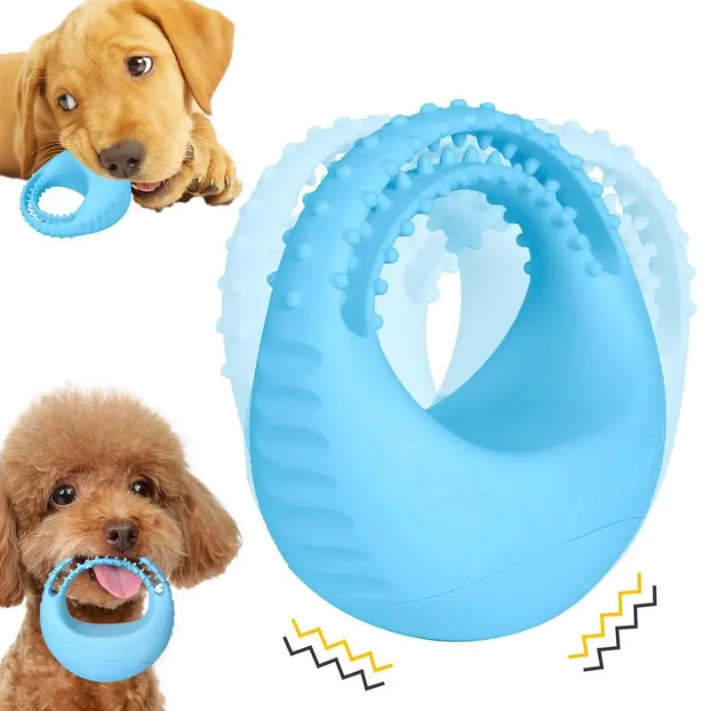 

Игрушка для чистки зубов собак, жевательные игрушки, прорезыватель для домашних питомцев, жевательная игрушка-пазл для домашних животных с невыпадающим дизайном для маленьких, средних и больших