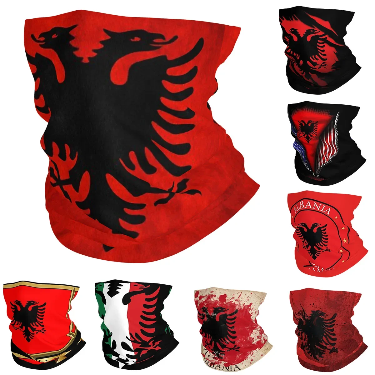 Albania Flag Bandana Neck Cover Printed Mask Scarf Multifunction Cycling Scarf Cycling Unisex Adult Windproof
Albania Flag Bandana Neck Cover Printed Mask Scarf Multifunction Cycling Scarf Cycling Unisex Adult Windproof