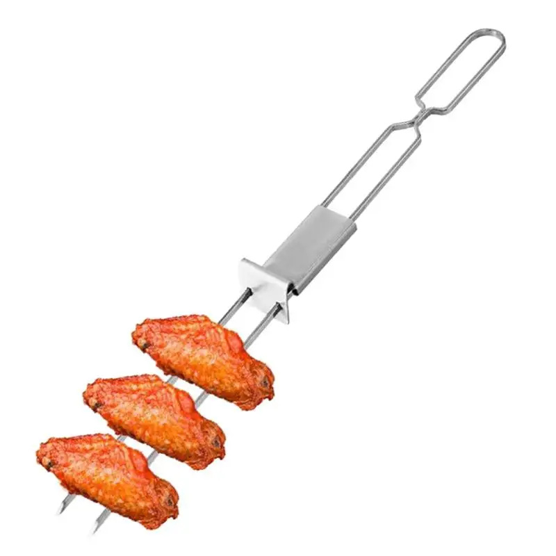 BBQ Fork For Grill Kitchen Dishwasher Safe Cooking Supplies Stainless Steel Grill Forks For Roasting Picnics Portable Fork
BBQ Fork For Grill Kitchen Dishwasher Safe Cooking Supplies Stainless Steel Grill Forks For Roasting Picnics Portable Fork