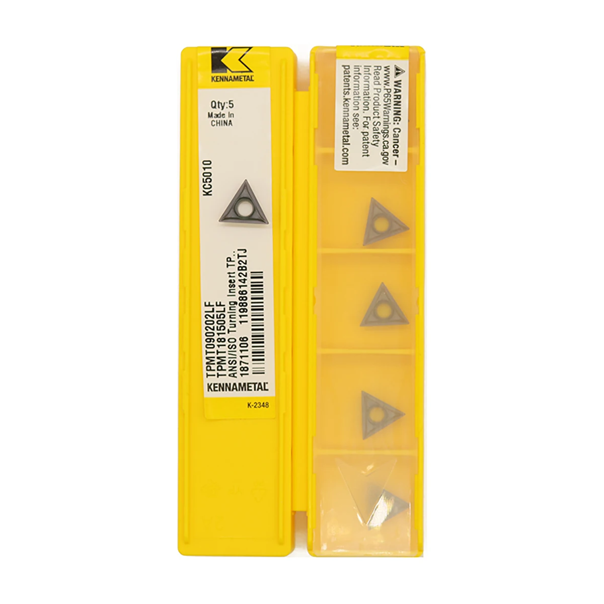 Kennametal 100% Original TPMT TPMT09 TPMT0902 TPMT090202LF KC5010 TPMT090204LF KC5010 Medium-Roughing Carbide Turning Inserts
Kennametal 100% Original TPMT TPMT09 TPMT0902 TPMT090202LF KC5010 TPMT090204LF KC5010 Medium-Roughing Carbide Turning Inserts