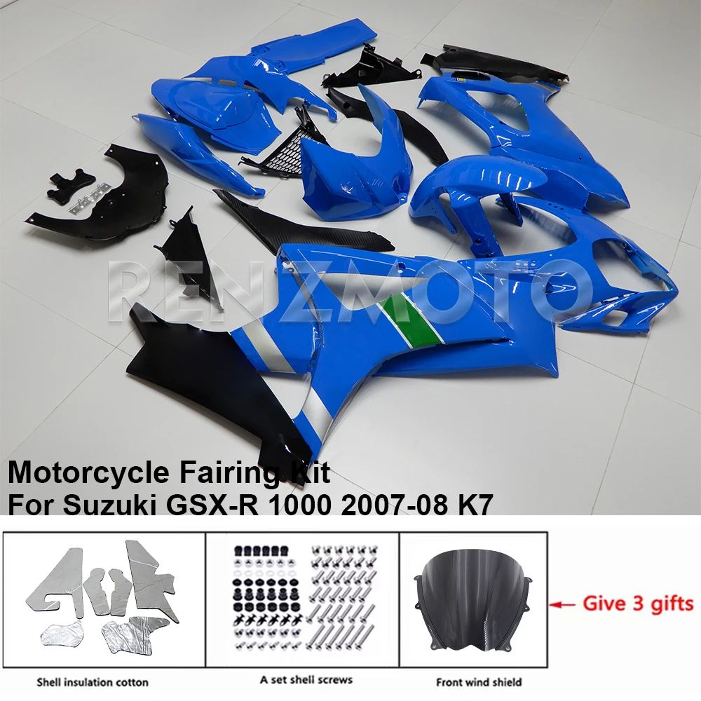 Motorcycle Fairing Set Body Kit Plastic For Suzuki GSXR GSX-R 1000 2007-08 K7 Accessories Injection Bodywork S1007-135a
Motorcycle Fairing Set Body Kit Plastic For Suzuki GSXR GSX-R 1000 2007-08 K7 Accessories Injection Bodywork S1007-135a