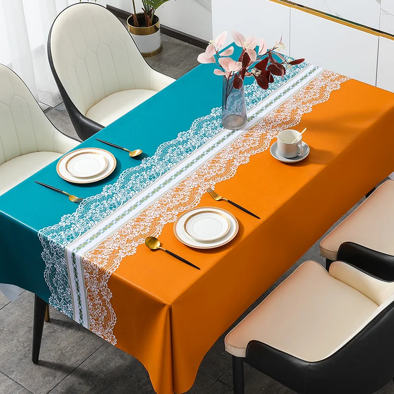 Table cloths are washable, oil resistant, waterproof, and scald resistant. Table cloths are PVC tablecloths
Table cloths are washable, oil resistant, waterproof, and scald resistant. Table cloths are PVC tablecloths