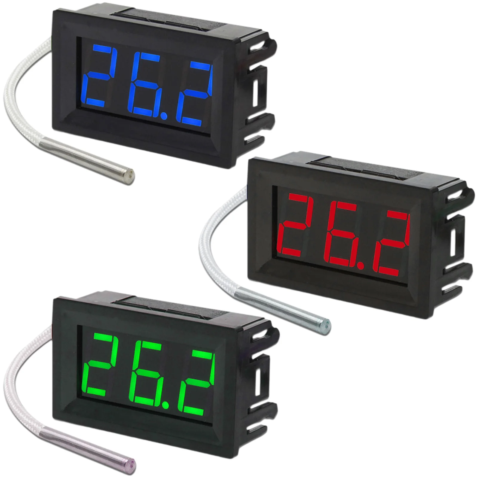K -type Digital Thermocouple Industrial Digital Temperature Meter -30 ~ 800 Degrees 35*18mm Display DC12V ± 2V Measuring Tool
K -type Digital Thermocouple Industrial Digital Temperature Meter -30 ~ 800 Degrees 35*18mm Display DC12V ± 2V Measuring Tool