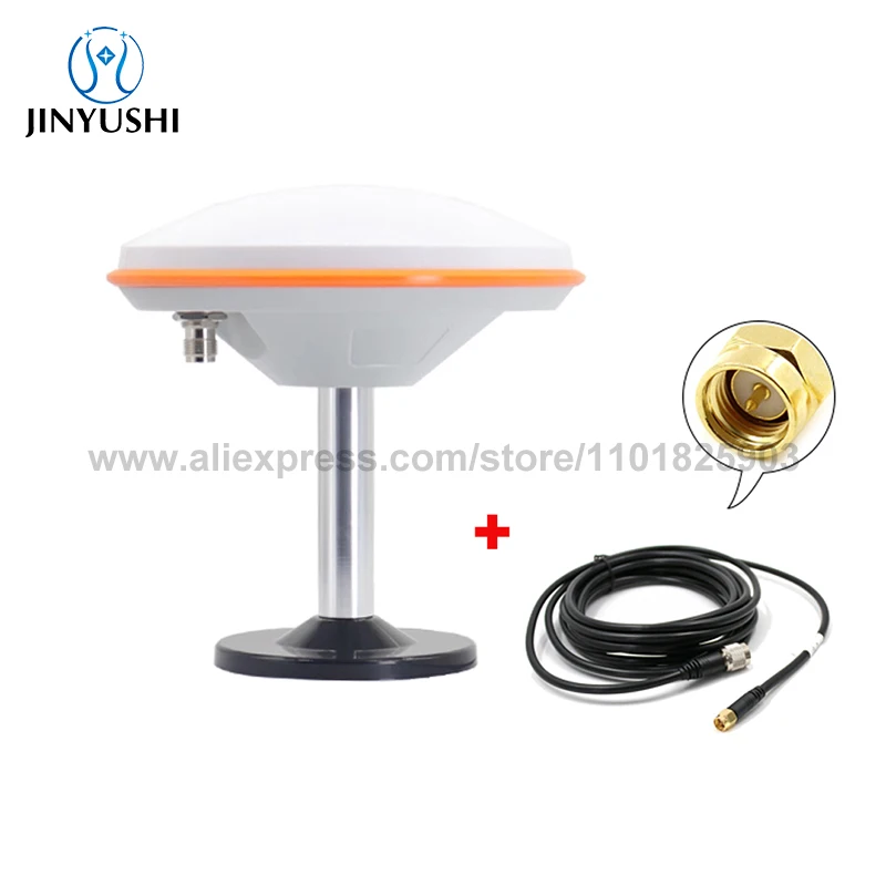 

For ZED-F9P UM982 UM980 Trimbe BD970 EM-500 RTK GNSS Survey Antenna High Precision CORS GPS l1 l2 l5 Galileo Glonass L-Band