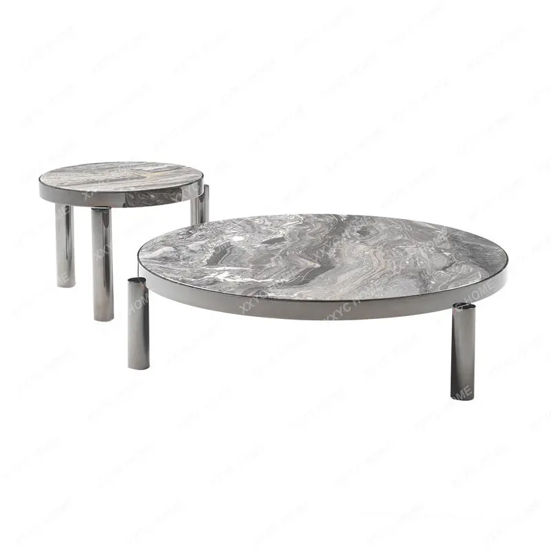 Mild Luxury Marble Coffee Table Small Apartment Villa Stainless Steel Set muebles furniture living room table coffee table
Mild Luxury Marble Coffee Table Small Apartment Villa Stainless Steel Set muebles furniture living room table coffee table