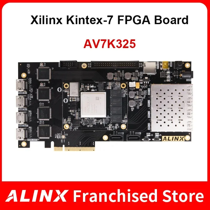 ALINX AV7K325: XILINX Kintex-7 K7 7325 XC7K325 4K Video Image Processing PCIE Accelerator Card FPGA Board
ALINX AV7K325: XILINX Kintex-7 K7 7325 XC7K325 4K Video Image Processing PCIE Accelerator Card FPGA Board