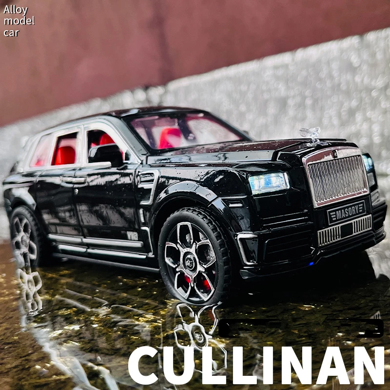 Модель автомобиля в масштабе 1:32 Rolls Royce Cullinan Masory из сплава Luxy, модель игрушечного автомобиля из литого металла, имитация звука светильник, подарок для детей
Модель автомобиля в масштабе 1:32 Rolls Royce Cullinan Masory из сплава Luxy, модель игрушечного автомобиля из литого металла, имитация звука светильник, подарок для детей