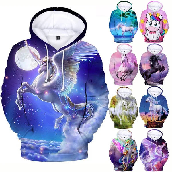 Unicorn Sweatshirt Print Winter Warm Hoodies Fashion Unicorn 3D Hoodies Kids Boy Girl Hoodie Women Men Long Sleeve
Unicorn Sweatshirt Print Winter Warm Hoodies Fashion Unicorn 3D Hoodies Kids Boy Girl Hoodie Women Men Long Sleeve