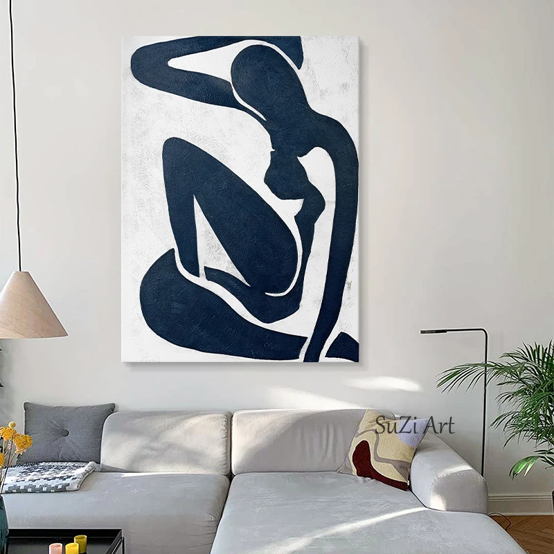 Post modern Handmade Modern Abstract Oil Painting Wall Art On Canvas Home Decorative Living Room Minimalist Villa Porch Mural
Post modern Handmade Modern Abstract Oil Painting Wall Art On Canvas Home Decorative Living Room Minimalist Villa Porch Mural