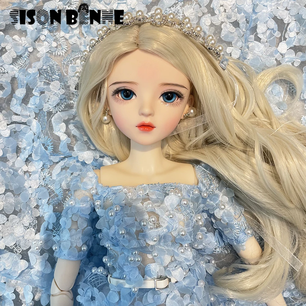 SISON BENNE 1/3 BJD Doll 60cm Girl Female Body with Full Set Clothes Outfit Removable Eyes
SISON BENNE 1/3 BJD Doll 60cm Girl Female Body with Full Set Clothes Outfit Removable Eyes