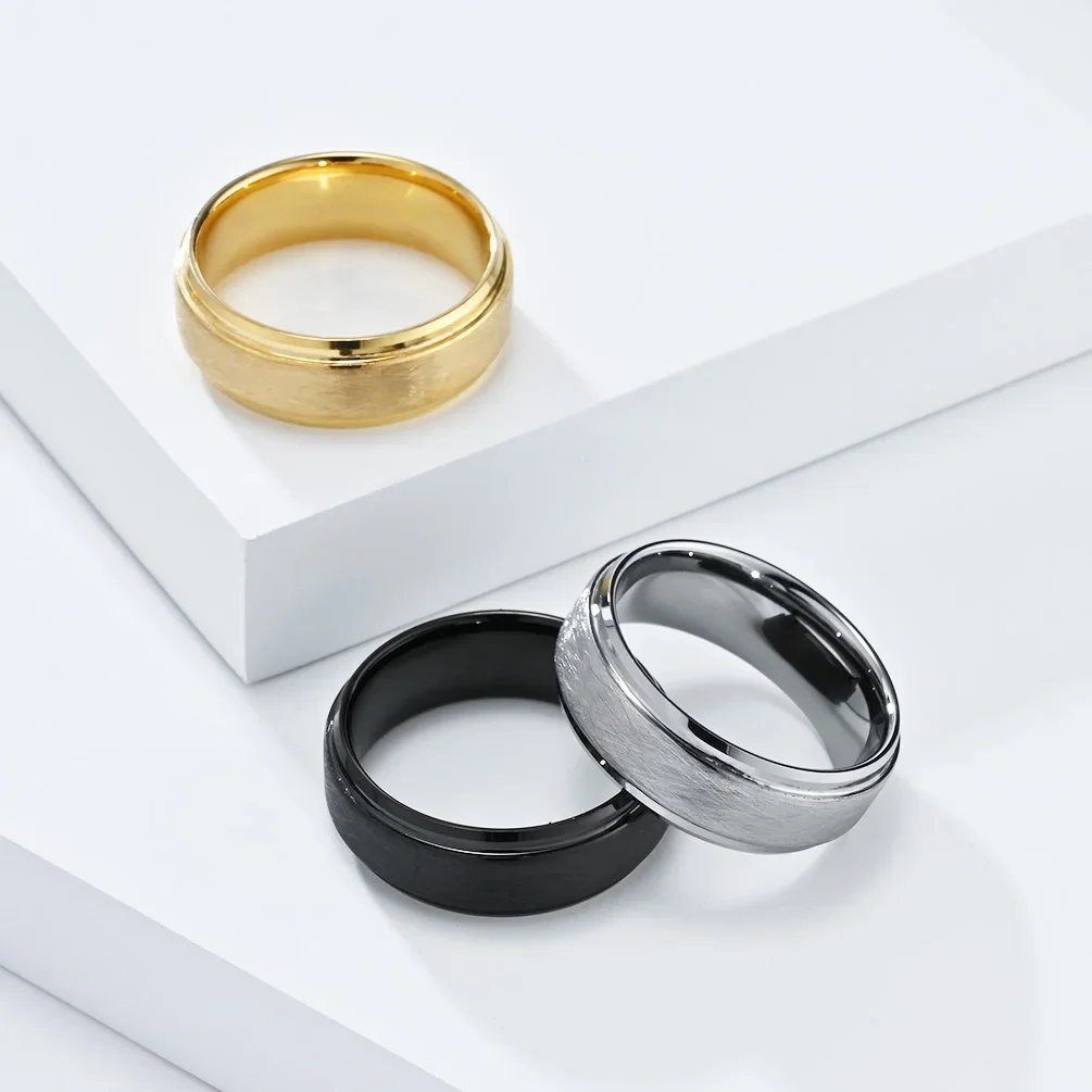 TUNGSTEN Rings for Men Man Male Gold Silver Color Fashion Jewelry Christmas Gift Dropship Size 7 8 9 10 11 12 13
TUNGSTEN Rings for Men Man Male Gold Silver Color Fashion Jewelry Christmas Gift Dropship Size 7 8 9 10 11 12 13
