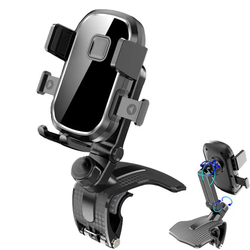 Phone Stand For Car Dashboard Bracket For Mobile Phone Single-Handed Operation Phone Holding Tool For Rearview Mirror Sun Visor
Phone Stand For Car Dashboard Bracket For Mobile Phone Single-Handed Operation Phone Holding Tool For Rearview Mirror Sun Visor
