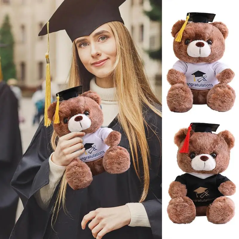 Cute Graduate Tedy Bear Graduation Hat Bear Stuffed Animal Plush Doll With Hat Ceremony Caps Dolls Perfect Gift For Graduates
Cute Graduate Tedy Bear Graduation Hat Bear Stuffed Animal Plush Doll With Hat Ceremony Caps Dolls Perfect Gift For Graduates