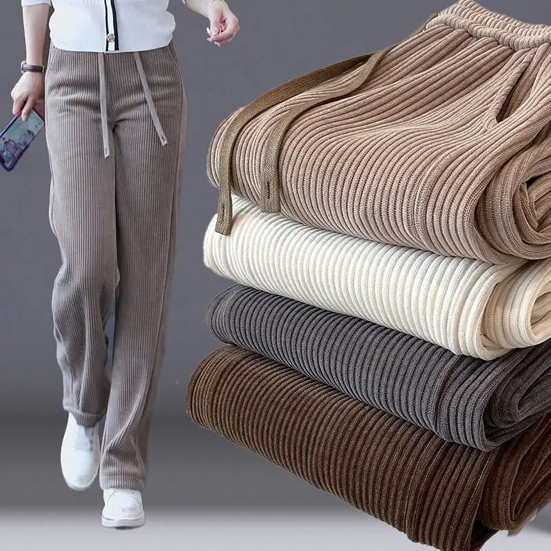 Straight-Leg Pants Slim Fit Women's Pants Spring High Waist Drooping High Slimming Wide Leg Pants Black Pants
Straight-Leg Pants Slim Fit Women's Pants Spring High Waist Drooping High Slimming Wide Leg Pants Black Pants