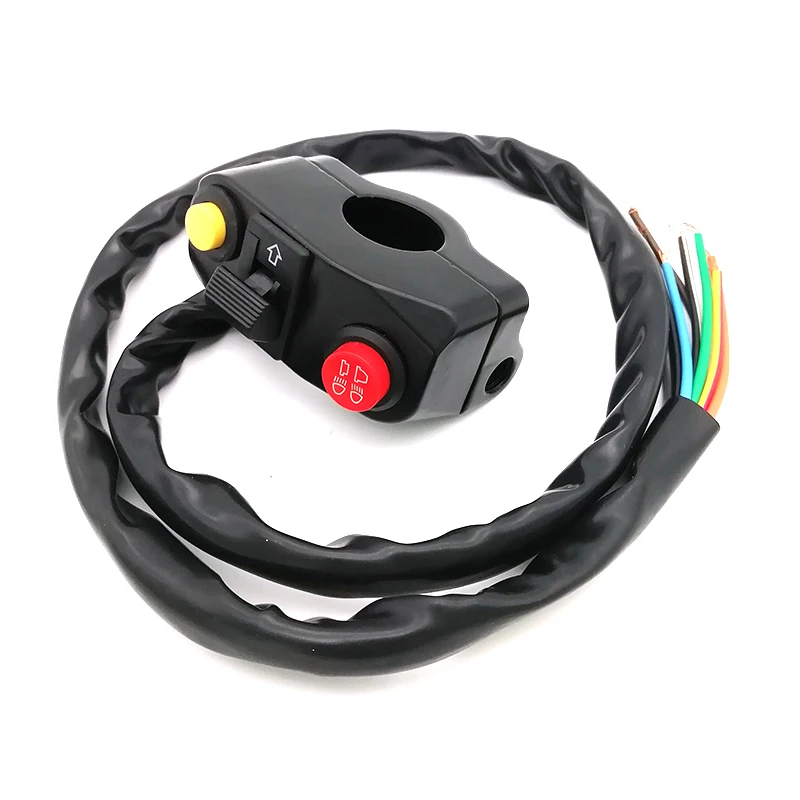 Motorbike 22mm handlebar bracket switch aluminum For turn signal horn remote low beam
Motorbike 22mm handlebar bracket switch aluminum For turn signal horn remote low beam