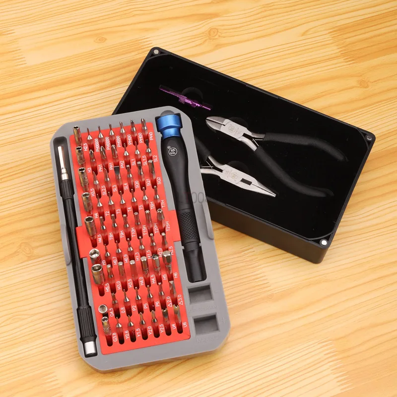 70PCS Multifunctional Wrench Bit Set Precision Maintenance Tools Mobile Phones Household Maintenance Repair Diagonal Pliers
70PCS Multifunctional Wrench Bit Set Precision Maintenance Tools Mobile Phones Household Maintenance Repair Diagonal Pliers