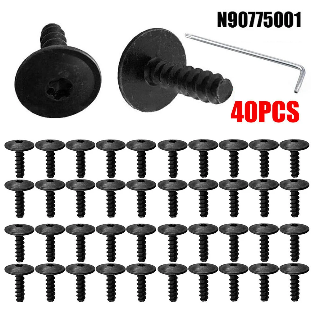 40Pcs Auto Fastener Car Clips Screw Bolt Retainer Fender Liner Under Cover Screw For Golf 2000-2003 N90775001 For Passat 2000-03
40Pcs Auto Fastener Car Clips Screw Bolt Retainer Fender Liner Under Cover Screw For Golf 2000-2003 N90775001 For Passat 2000-03