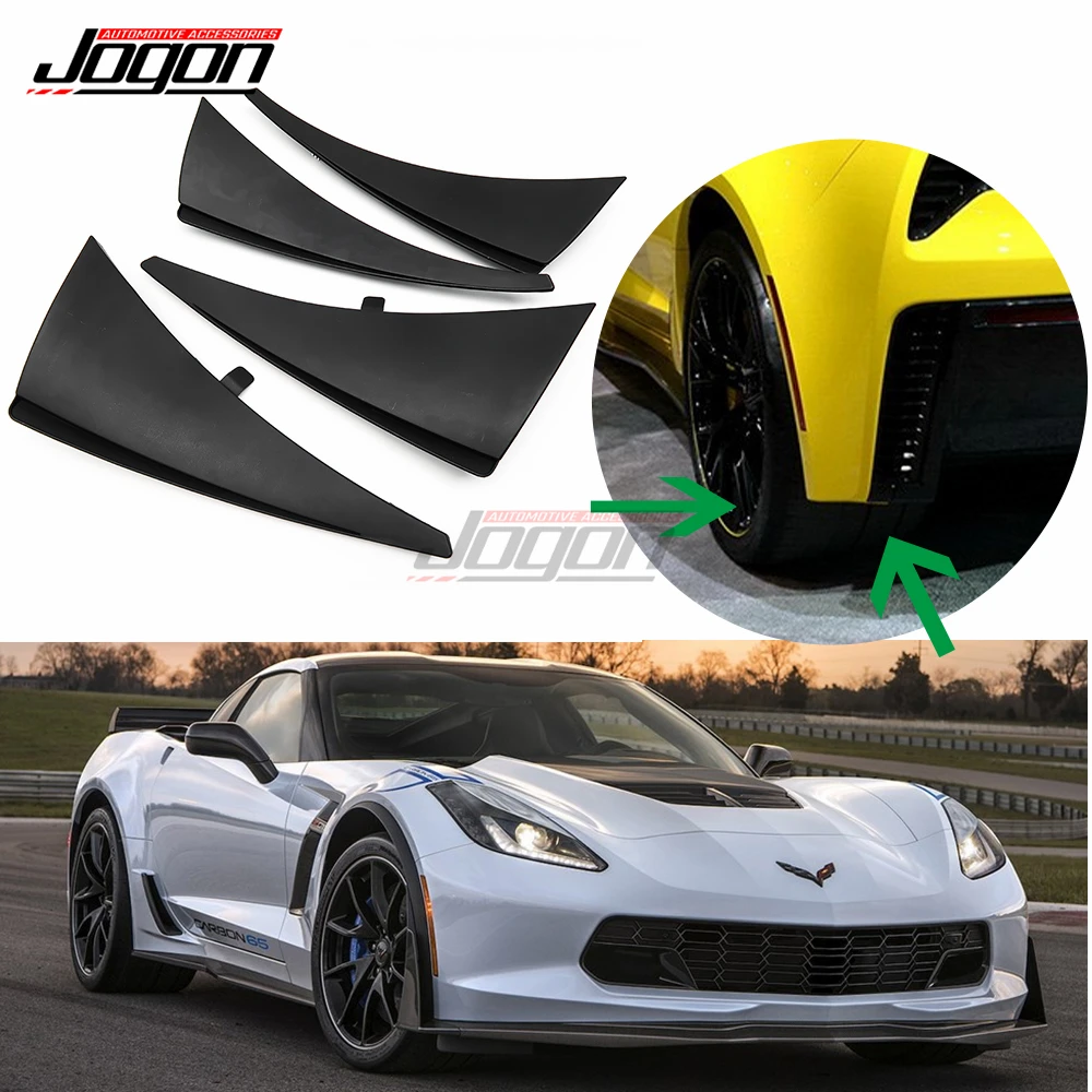 Black 4Pcs Exterior Car Front And Rear Side Fender Mudflaps Splash Mud Guards Flaps Mudguards Cover For Corvette C7 2014-2019
Black 4Pcs Exterior Car Front And Rear Side Fender Mudflaps Splash Mud Guards Flaps Mudguards Cover For Corvette C7 2014-2019